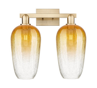 Arcadia Two Light Bath Vanity in Champagne Bronze (405|716-2W-CB-G484-7AM)