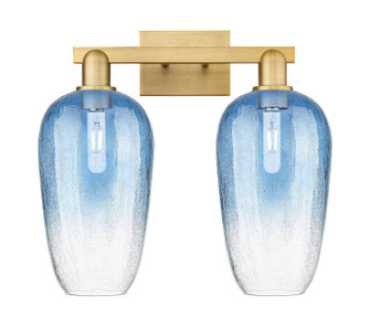 Arcadia Two Light Bath Vanity in Brushed Brass (405|716-2W-BB-G484-7SB)