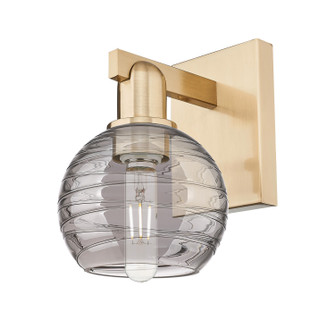 Arcadia One Light Wall Sconce in Champagne Bronze (405|716-1W-CB-G1213-6SM)
