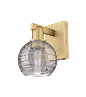 Arcadia One Light Wall Sconce in Brushed Brass (405|716-1W-BB-G1213-6SM)