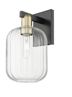 Arcadia One Light Wall Sconce in Black Antique Brass (405|716-1W-BAB-G460-7CL)