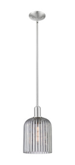 Arcadia One Light Mini Pendant in Brushed Satin Nickel (405|716-1S-SN-G559-8SM)