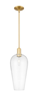 Arcadia One Light Mini Pendant in Satin Gold (405|716-1S-SG-G456-8CL)