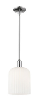 Arcadia One Light Mini Pendant in Polished Chrome (405|716-1S-PC-G559-8GWH)