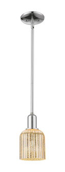 Arcadia One Light Mini Pendant in Polished Chrome (405|716-1S-PC-G559-5ME)