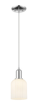 Arcadia One Light Mini Pendant in Polished Chrome (405|716-1S-PC-G559-5GWH)