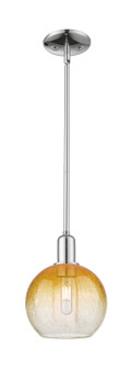 Arcadia One Light Mini Pendant in Polished Chrome (405|716-1S-PC-G483-8AM)