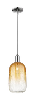 Arcadia One Light Mini Pendant in Polished Chrome (405|716-1S-PC-G482-7AM)