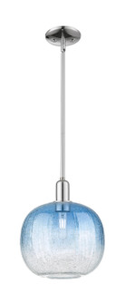 Arcadia One Light Mini Pendant in Polished Chrome (405|716-1S-PC-G481-10SB)