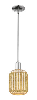 Arcadia One Light Mini Pendant in Polished Chrome (405|716-1S-PC-G460-7ME)