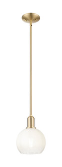 Arcadia One Light Pendant in Champagne Bronze (405|716-1S-CB-G483-8OP)