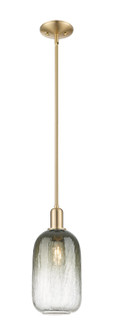 Arcadia One Light Mini Pendant in Champagne Bronze (405|716-1S-CB-G482-7SL)