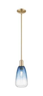 Arcadia One Light Mini Pendant in Champagne Bronze (405|716-1S-CB-G480-6SB)