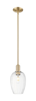 Arcadia One Light Mini Pendant in Champagne Bronze (405|716-1S-CB-G457-6CL)