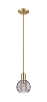 Arcadia One Light Mini Pendant in Champagne Bronze (405|716-1S-CB-G1213-6SM)