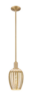 Arcadia One Light Mini Pendant in Brushed Brass (405|716-1S-BB-G457-6ME)