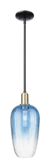 Arcadia One Light Mini Pendant in Black Antique Brass (405|716-1S-BAB-G484-7SB)