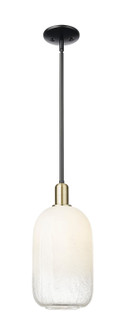 Arcadia One Light Mini Pendant in Black Antique Brass (405|716-1S-BAB-G482-7OP)
