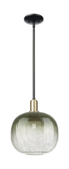 Arcadia One Light Mini Pendant in Black Antique Brass (405|716-1S-BAB-G481-10SL)