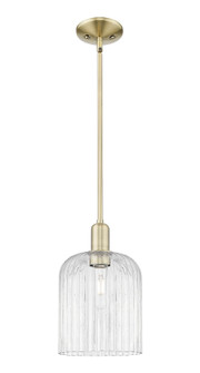 Arcadia One Light Mini Pendant in Antique Brass (405|716-1S-AB-G559-8CL)