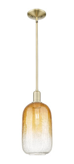 Arcadia One Light Mini Pendant in Antique Brass (405|716-1S-AB-G482-7AM)