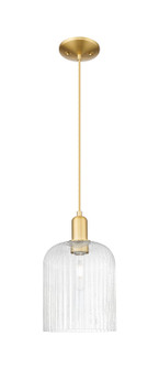 Arcadia One Light Mini Pendant in Satin Gold (405|716-1P-SG-G559-8SDY)