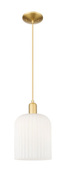 Arcadia One Light Mini Pendant in Satin Gold (405|716-1P-SG-G559-8GWH)