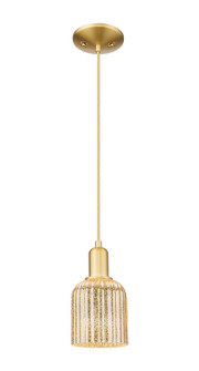 Arcadia One Light Mini Pendant in Satin Gold (405|716-1P-SG-G559-5ME)