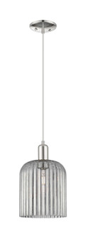 Arcadia One Light Mini Pendant in Polished Nickel (405|716-1P-PN-G559-8SM)