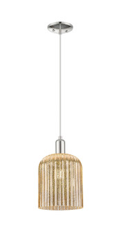Arcadia One Light Mini Pendant in Polished Nickel (405|716-1P-PN-G559-8ME)
