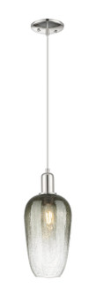 Arcadia One Light Mini Pendant in Polished Nickel (405|716-1P-PN-G484-7SL)