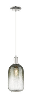 Arcadia One Light Mini Pendant in Polished Nickel (405|716-1P-PN-G482-7SL)