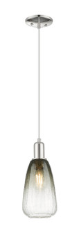 Arcadia One Light Mini Pendant in Polished Nickel (405|716-1P-PN-G480-6SL)