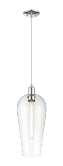 Arcadia One Light Mini Pendant in Polished Nickel (405|716-1P-PN-G456-8CL)