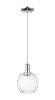 Arcadia One Light Mini Pendant in Polished Chrome (405|716-1P-PC-G458-7CL)