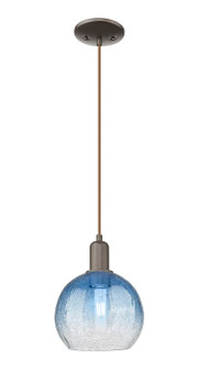 Arcadia One Light Mini Pendant in Oil Rubbed Bronze (405|716-1P-OB-G483-8SB)