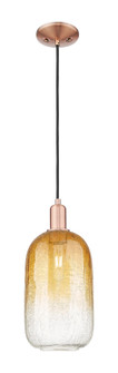 Arcadia One Light Mini Pendant in Antique Copper (405|716-1P-AC-G482-7AM)