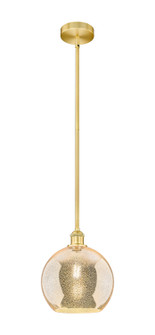 Edison One Light Mini Pendant in Satin Gold (405|616-1S-SG-G128-10)