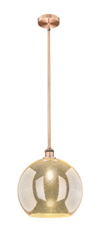 Edison One Light Pendant in Antique Copper (405|616-1S-AC-G128-14)