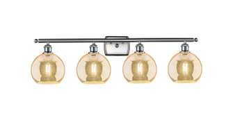 Ballston Four Light Bath Vanity in Brushed Satin Nickel (405|516-4W-SN-G128-8)