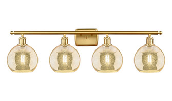Ballston Four Light Bath Vanity in Satin Gold (405|516-4W-SG-G128-8)