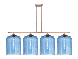Ballston Four Light Island Pendant in Antique Copper (405|516-4I-AC-G559-12BL)