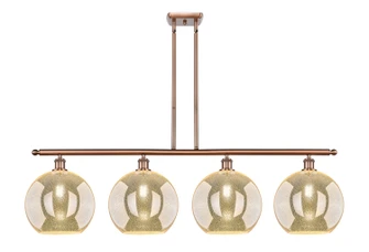 Ballston Four Light Island Pendant in Antique Copper (405|516-4I-AC-G128-12)