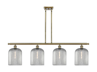 Ballston Four Light Island Pendant in Antique Brass (405|516-4I-AB-G559-8SM)