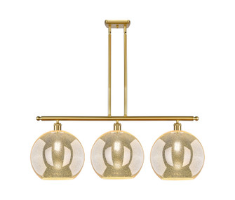 Ballston Three Light Island Pendant in Satin Gold (405|516-3I-SG-G128-12)