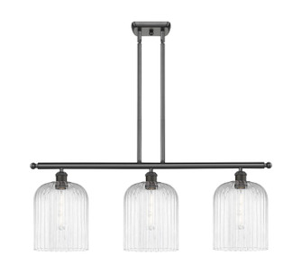 Ballston Three Light Island Pendant in Oil Rubbed Bronze (405|516-3I-OB-G559-8CL)