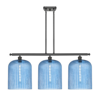 Ballston Three Light Island Pendant in Oil Rubbed Bronze (405|516-3I-OB-G559-12BL)