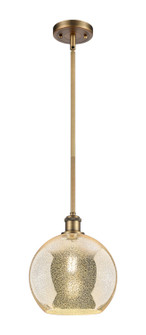 Ballston One Light Mini Pendant in Brushed Brass (405|516-1S-BB-G128-10)