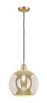 Ballston One Light Mini Pendant in Satin Gold (405|516-1P-SG-G128-12)