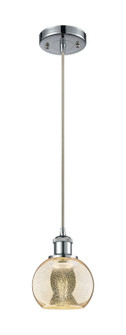 Ballston One Light Mini Pendant in Polished Chrome (405|516-1P-PC-G128-6)